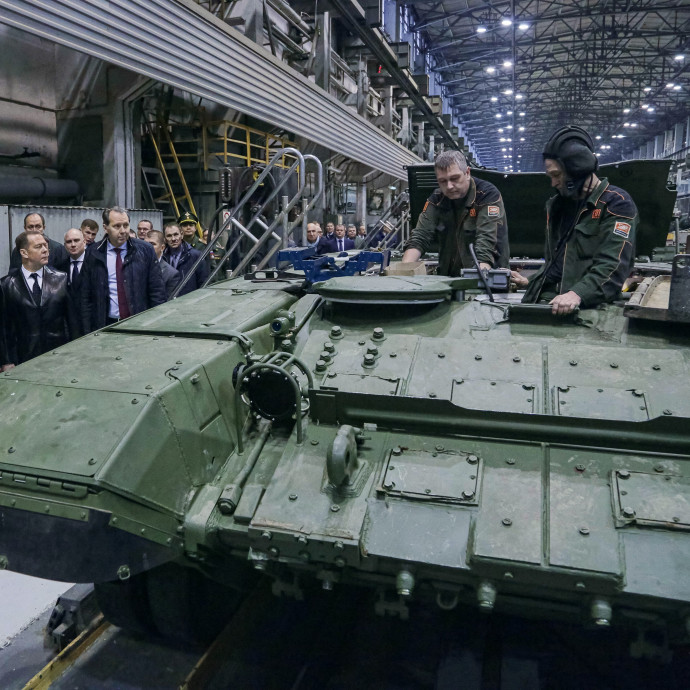 Lebuktak az oroszok, nem tudják növelni a hadiipar termelését