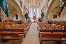 Éjszaka is látogatható lesz szombaton a felújított besztercei evangélikus templom