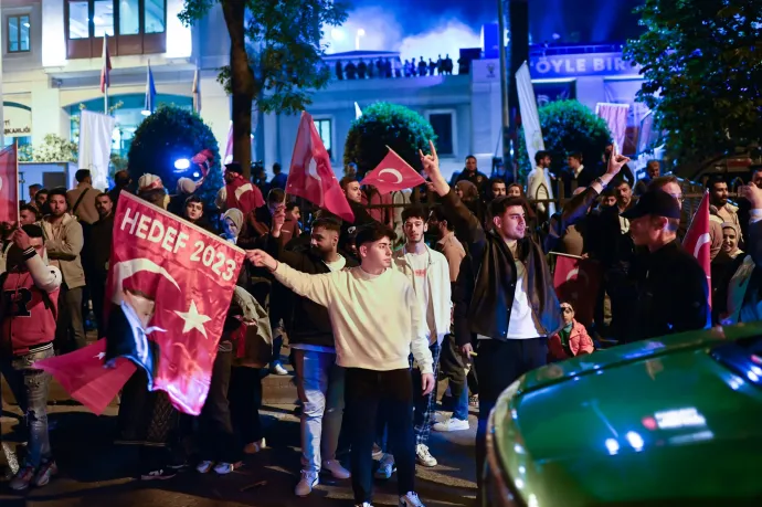Erdoğan támogatói Isztambulban – Fotó: Bődey János / Telex