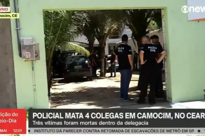Megölte négy társát egy rendőr egy brazíliai rendőrőrsön, majd egy laktanyában feladta magát