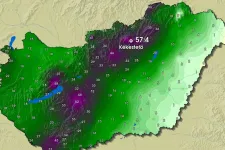 Kékestetőnél majdnem egyhavi eső esett, és még nincs vége