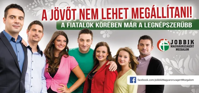 Felül a Mi Hazánk kampánya, alatta a Jobbik kampánya 2013-ból – Utóbbi forrása: Jobbik Facebook