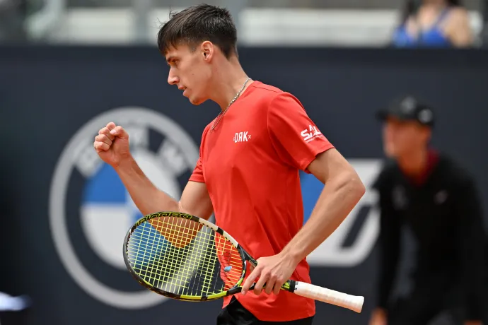 Marozsán Fábián megverte a világelső teniszezőt, Carlos Alcarazt