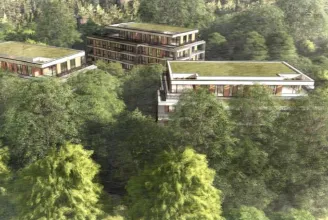 78 lakásos lakópark épülhet a Normafa egyik legértékesebb, erdőből lehasított telkén