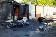 Orosz rakétaroncsok zuhantak Kijevre