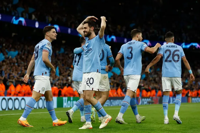 A Manchester City félelmetes és földöntúli futballal mosta le a BL-ben a címvédő Realt