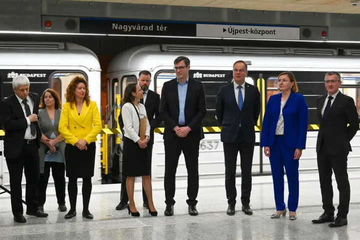 Hatvanezer budapesti született azóta, hogy elkezdték a felújítását – átadták a 3-as metrót