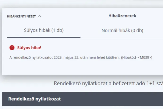 Akadozott a rendszer, de már lehet nyilatkozni az 1+1 százalékról is, éjfélig él az adóbevallás kitolt határideje