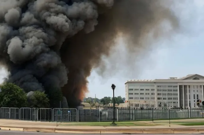 Egy kamukép terjedt azzal a hírrel, hogy robbanás volt a Pentagonnál, még a tőzsde is megbillent egy pillanatra