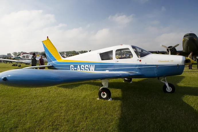 Egy Piper PA–28 Cherokee típusú repülőgép – Fotó: Michael Cole /Corbis / Getty Images