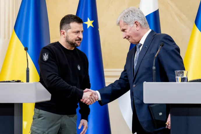 Finnország 109 millió euró értékű katonai felszerelést küld Ukrajnának