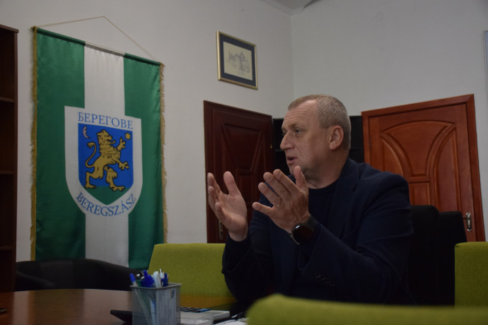 Babják Zoltán, Beregszász polgármestere. Fotó: Szabó Milán / G7