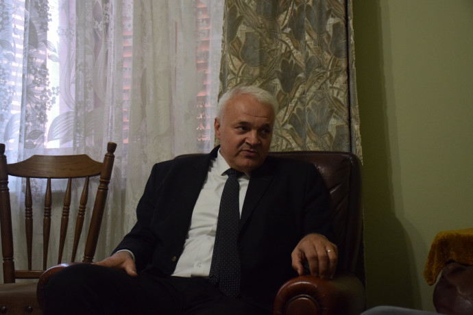 Zán Fábián Sándor, a Kárpátaljai Református Egyházkerület püspöke. Fotó: Szabó Milán / G7