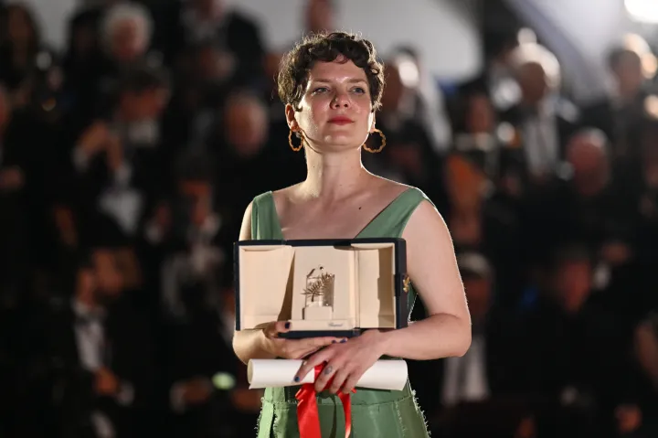 Anna Flora Buda en el 76º Festival Internacional de Cine de Cannes - Foto: Patricia de Melo Moreira