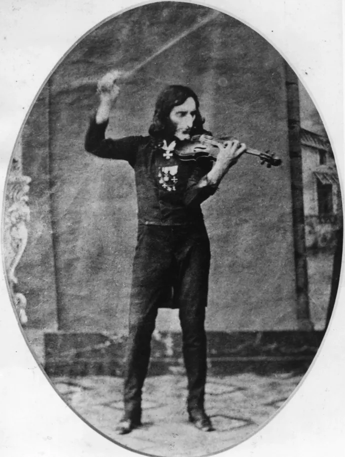 Niccolò Paganini – Fotó: Hulton Archive / Getty Images
