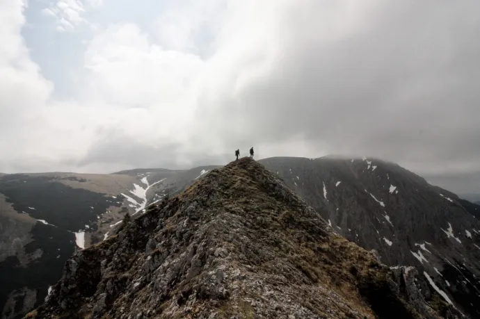 A Großer Wildkamm csúcsán – Fotó: Tenczer Gábor / Telex