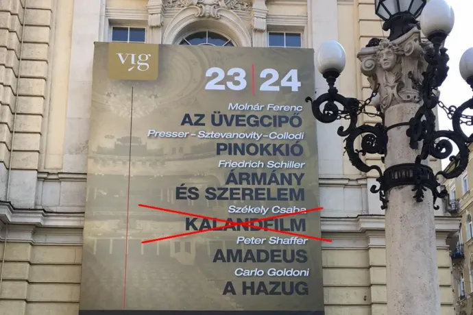 Elkaszálta a Pesti Színház Székely Csaba és Kincses Réka új előadását, a drámaírón vernék el a port