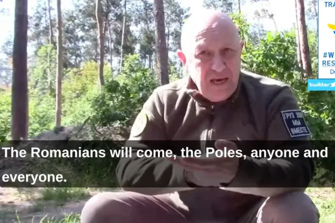 Kivégzéseket és forradalmat vizionál Prigozsin, aki szerint a győzelem nem az oroszok oldalán áll
