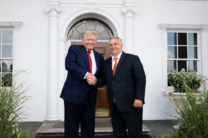 Orbán Viktor támogatásáról biztosította Donald Trumpot