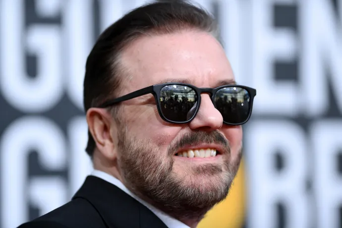 Ricky Gervais komikus halálos fenyegetéseket kapott a brit turnéja előtt