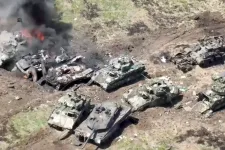 Pár modern, nyugati tank már odaveszhetett Ukrajnában, ez az ellentámadás egyik legdurvább szakasza