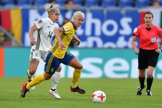 A svéd futballistáknak a nemi szervük megmutatásával kellett bizonyítaniuk a 2011-es vébén, hogy nők