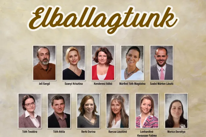 Elballagtunk – egy budakalászi iskolában a pályaelhagyó tanárok is tablót készítettek maguknak