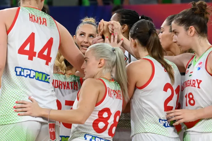 Drámai meccsen jutott Magyarország 26 év után a női kosárlabda-Eb elődöntőjébe