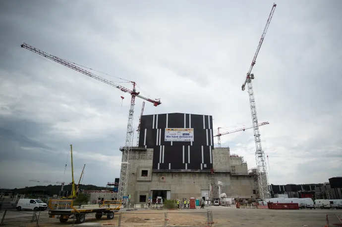 Az ITER tokamak nevű magfúziós berendezésének épülete Saint-Paul-les-Durance-ban, 2020. július 28-án – Fotó: Clement Mahoudeau / AFP