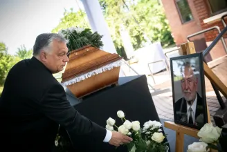 Eltemették Tellér Gyulát, Orbán Viktor búcsúbeszédében a magyarság egyediségét hangsúlyozta