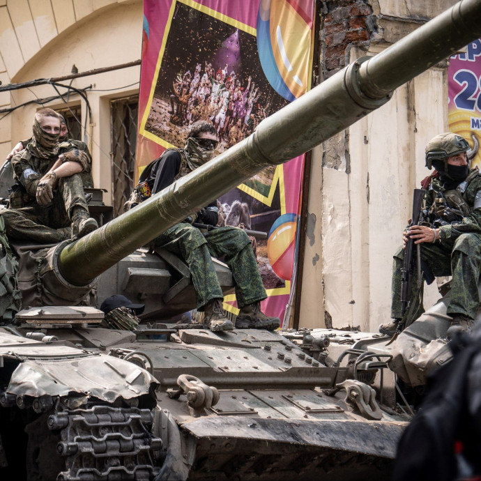 Kétségbeesetten próbálták megállítani Putyin csapatai a Wagner előretörését