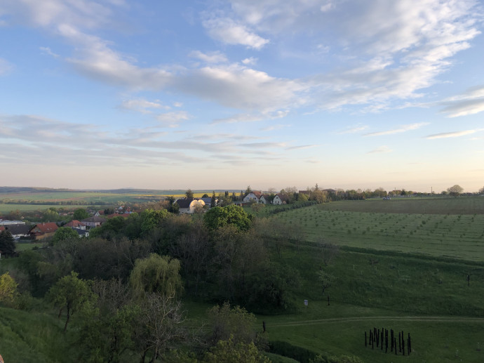 Pécsváradi városrész látképe