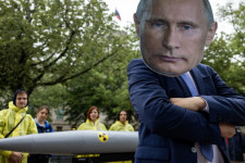 Felpörögtek Putyin stratégái, akik szerint itt az idő atombombát dobni Európára