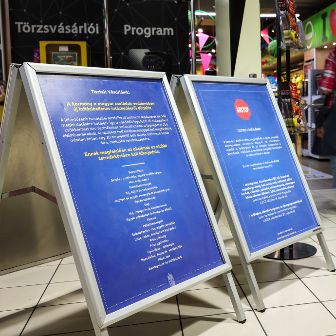 A magyar boltláncok átmenet nélkül vezethetik ki az árstopot