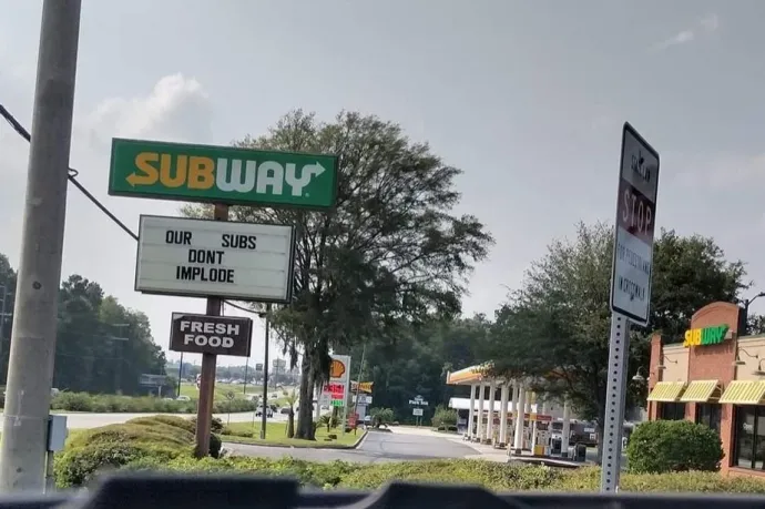 A Titan tragédiájával viccelődött ízléstelenül egy georgiai Subway üzemeltetője