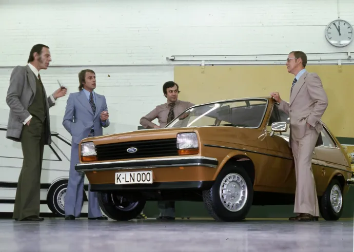 A Ford Fiesta első generációja egy 1975-ös képen Fotó: Ford 