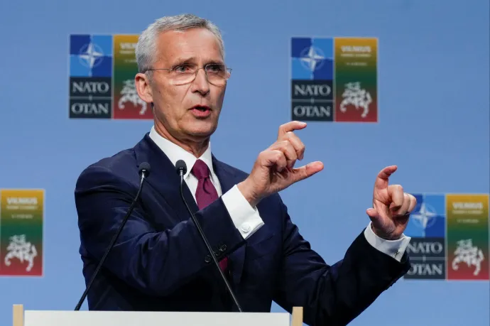 NATO-főtitkár: A NATO-tagság mindig is feltételeken alapult, emiatt nincs pontos ideje Ukrajna felvételének