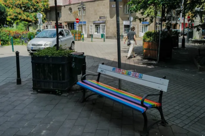 The eventful week of a multi-coloured bench