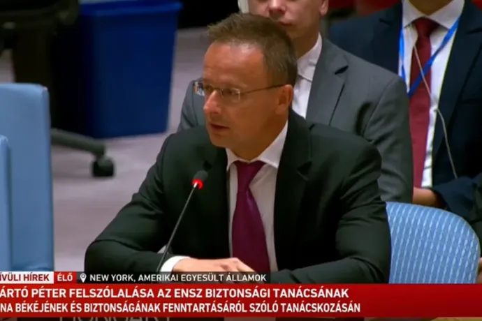 Szijjártó: the chances of a third world war are higher than ever