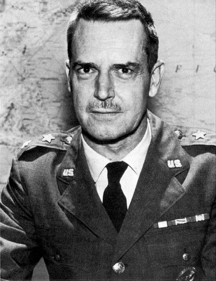 Edward Geary Lansdale, az Egyesült Államok légierejének tisztje, későbbi CIA-ügynök – Fotó: Pictures From History / Universal Images Group / Getty Images
