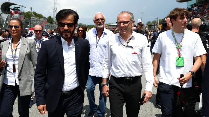 Mohammed ben Szulajem és Stefano Domenicali nagy harca lehet, hogy bővül-e az F1 – Fotó: Dan Istitene / Formula 1 / Getty Image