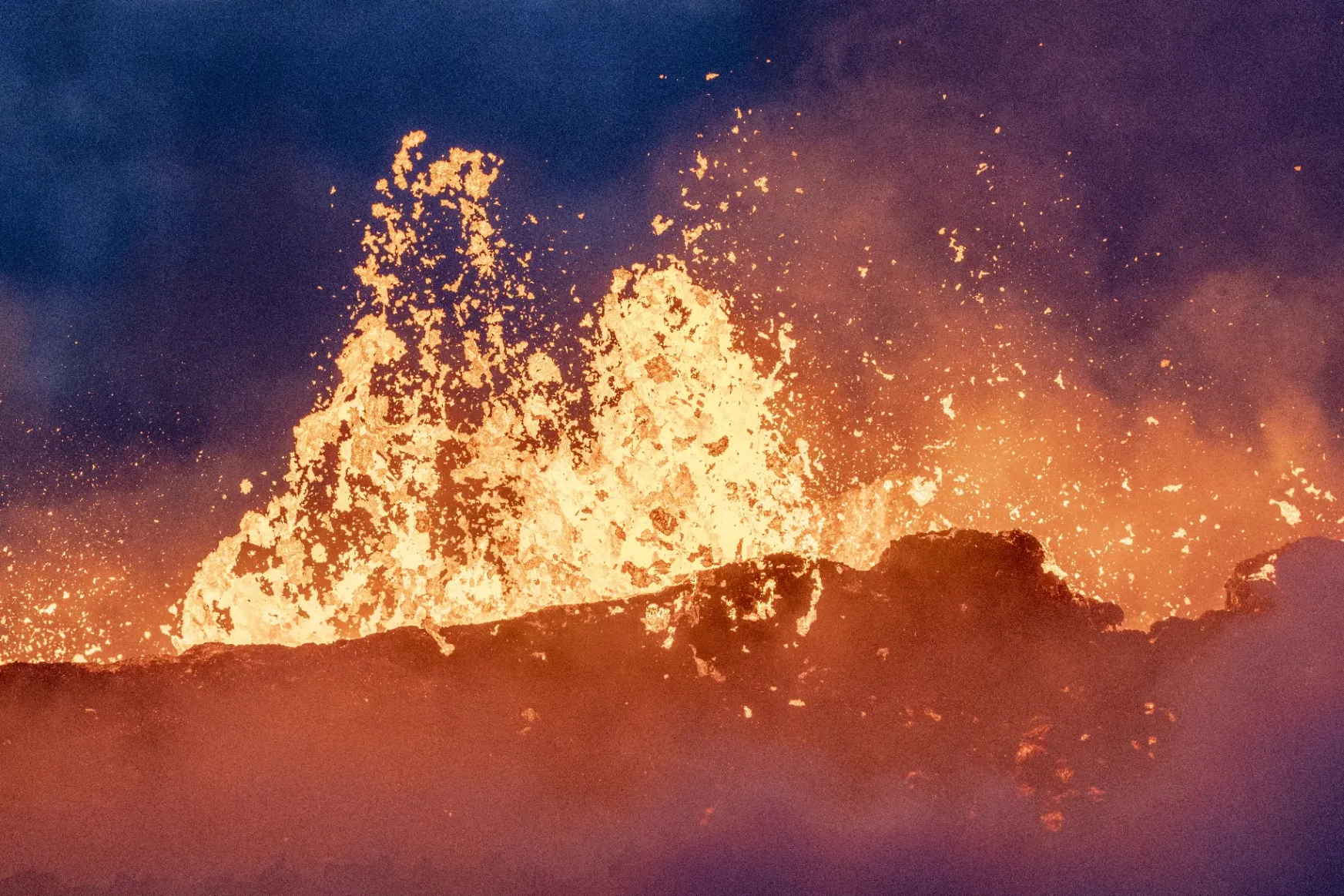 Izlandi vulkánkitörés: minden napra egymillió köbméter friss láva