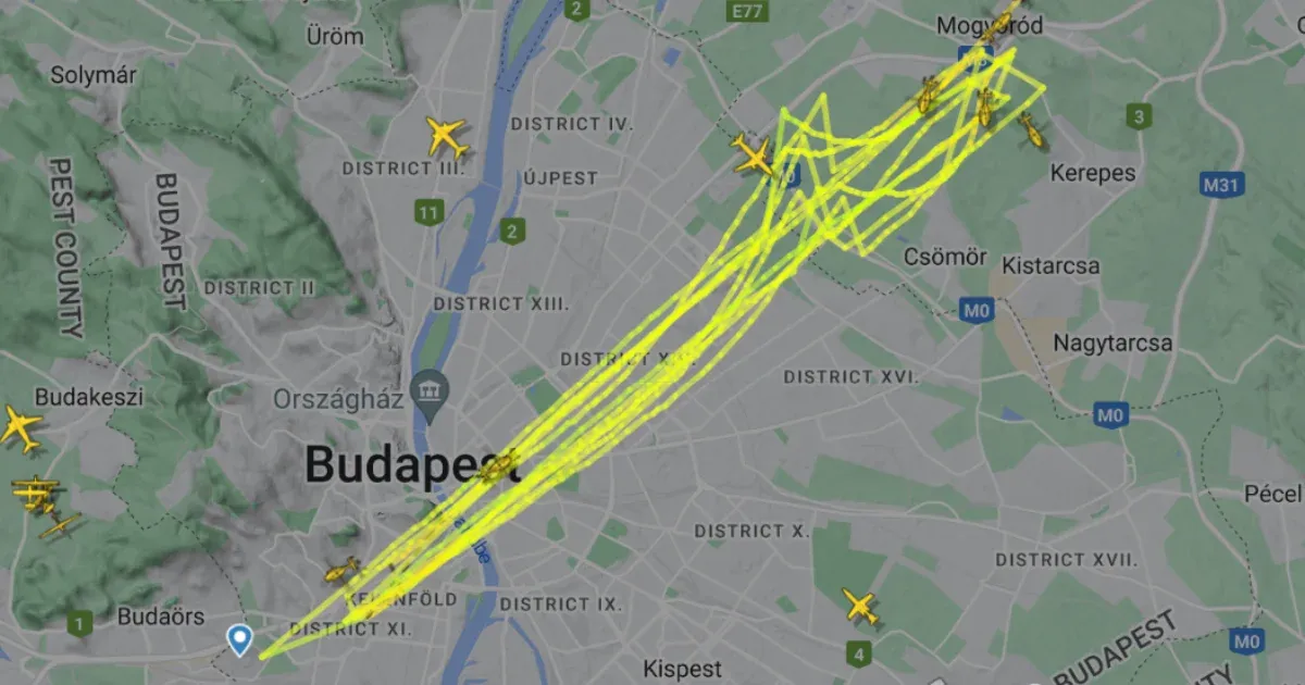 Percenként lát helikoptereket Budapest felett? Csak a Hungaroringre sietnek az emberek