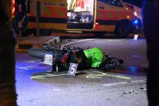 Meghalt egy motoros a Budaörsi úton