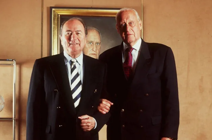 Sepp Blatter és João Havelange – Fotó: Bongarts / Getty Images