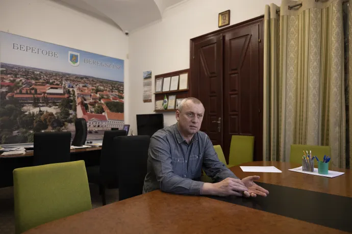 Babják Zoltán, Beregszász polgármestere – Fotó: Hevesi-Szabó Lujza / Telex