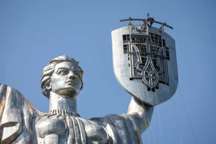 A kijevi Haza-emlékmű 2023. augusztus 6-án – Fotó: Huszti István / Telex