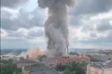 Robbanás történt egy Moszkva közelében lévő üzemben
