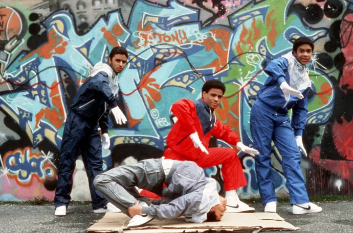 Break-boys Brooklynban, 1984-ben – Fotó: Michael Ochs Archives / Getty Images