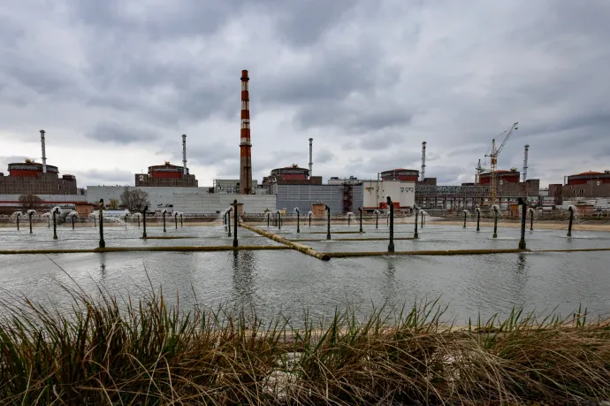 Nem kap áramot a külső fővezetékről a zaporizzsjai atomerőmű